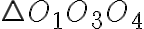 \triangle O_{1}O_{3}O_{4}