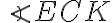 \angle ECK