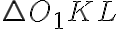 \triangle O_1KL