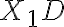 X_1D