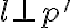 l\perp{p'}