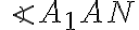 \angle A_{1}AN