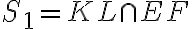S_1 = KL \cap EF