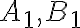 A_1, B_1