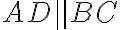 AD\||BC