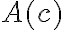 A(c)