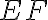  EF 