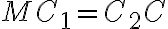 MC_{1}=C_{2}C