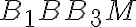 B_{1}BB_{3}M
