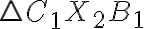 \triangle C_1X_2B_1