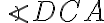 \angle DCA