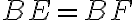 BE=BF
