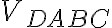  V_{DABC} 