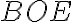 BOE