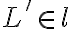L'\in{l}
