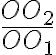 \frac{OO_2}{OO_1}