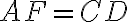 AF=CD