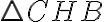 \triangle{CHB}
