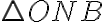 \triangle ONB