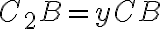 C_{2}B = yCB