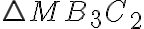 \triangle MB_{3}C_{2}