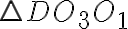 \triangle DO_3O_1