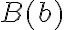 B(b)
