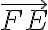 \vec{FE}