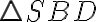 \triangle SBD