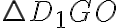 \triangle D_1GO