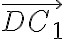 \vec{D C_1}
