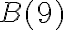 B(9)