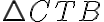 \triangle CTB