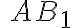 \ AB_{1}
