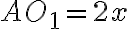 AO_1=2x