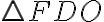  \triangle FDO 