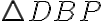 \triangle DBP