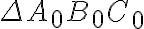 \Delta A_0B_0C_0