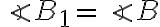 \angle B_1=\angle B