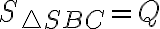 S_{\triangle SBC}=Q