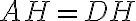 AH=DH