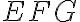 EFG