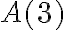 A(3)
