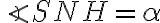 \angle SNH = \alpha