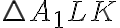 \triangle A_1LK