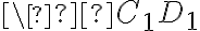 \ C_{1}D_{1}