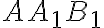 AA_{1}B_{1}