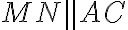 MN\parallel AC