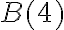 B(4)
