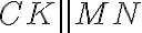 CK\parallel MN